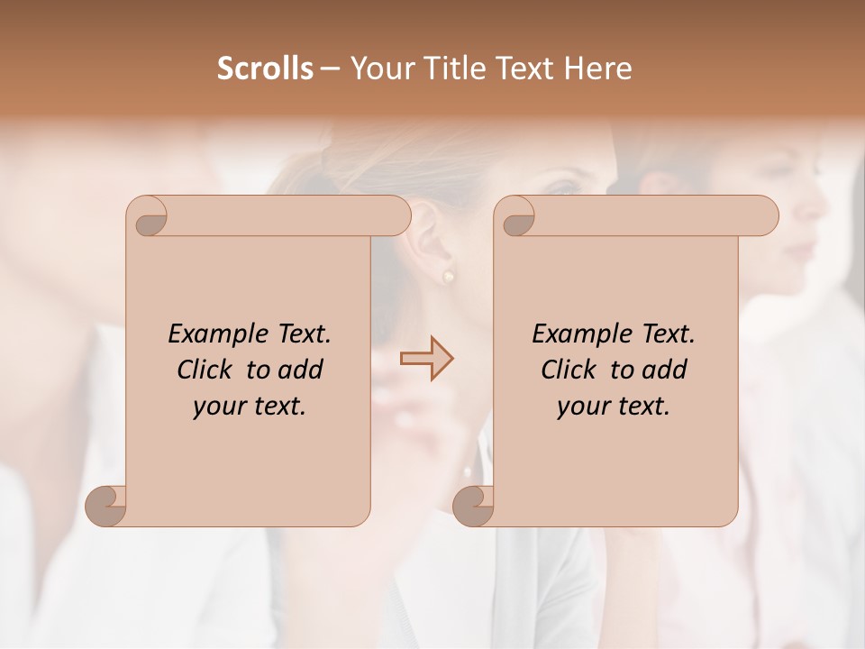 Father Tenderness Newborn PowerPoint Template