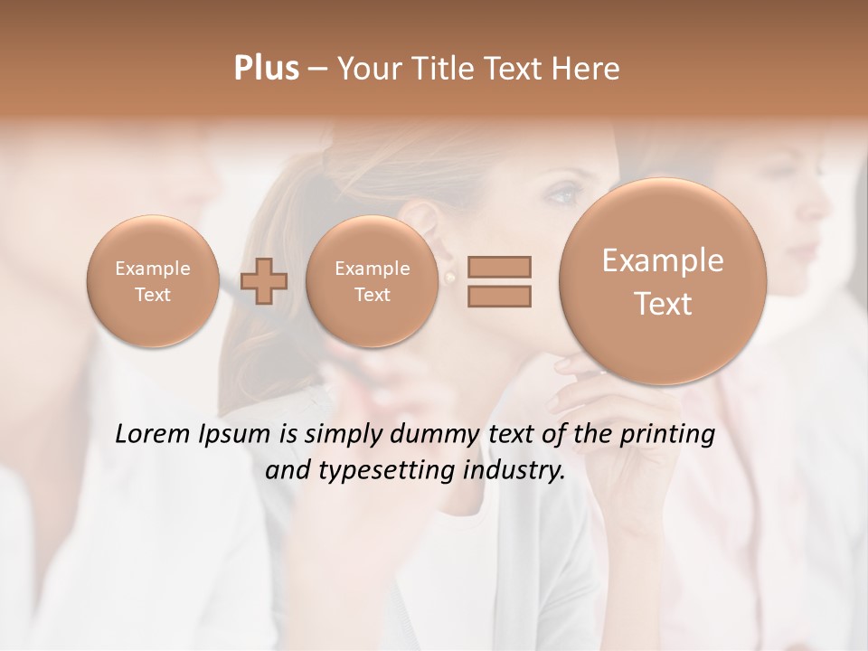 Father Tenderness Newborn PowerPoint Template