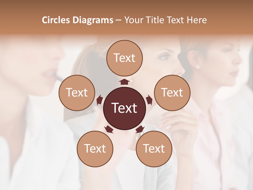 Father Tenderness Newborn PowerPoint Template