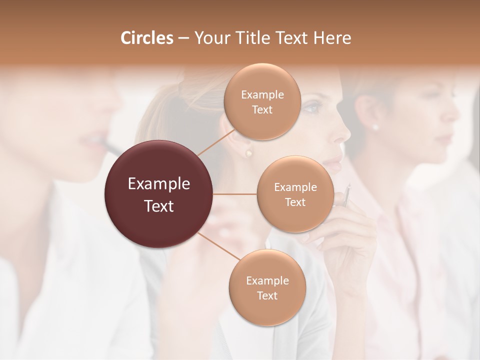 Father Tenderness Newborn PowerPoint Template