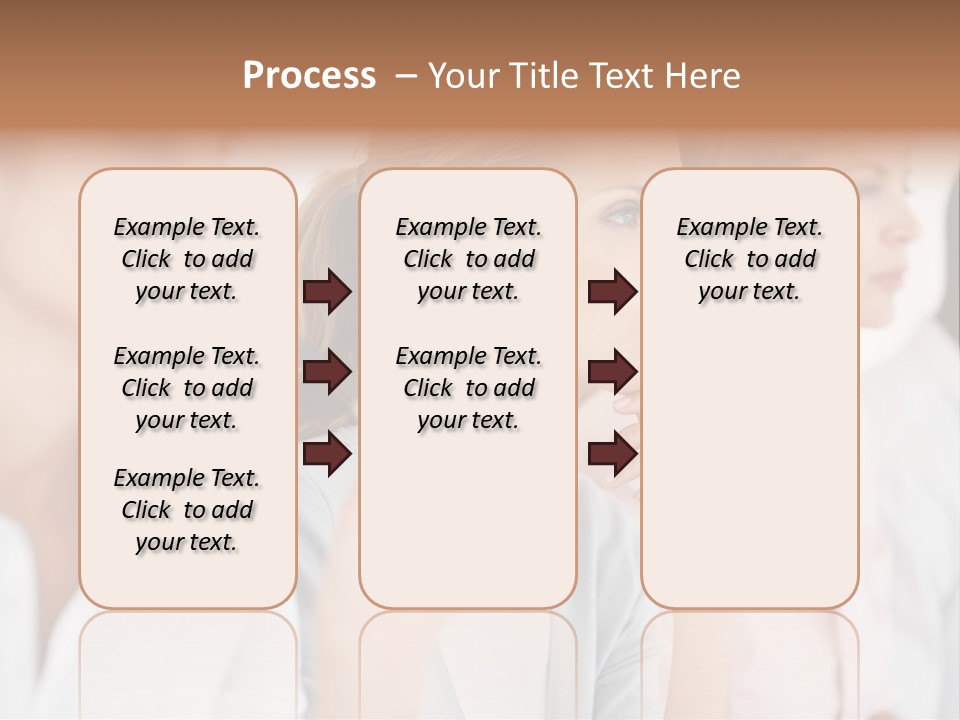 Father Tenderness Newborn PowerPoint Template