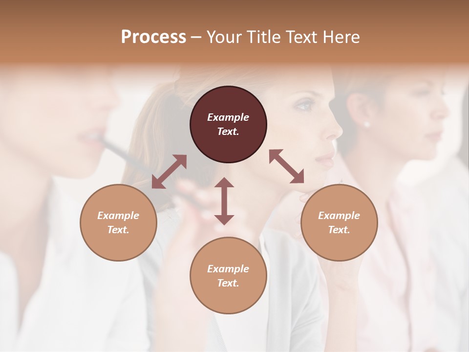 Father Tenderness Newborn PowerPoint Template