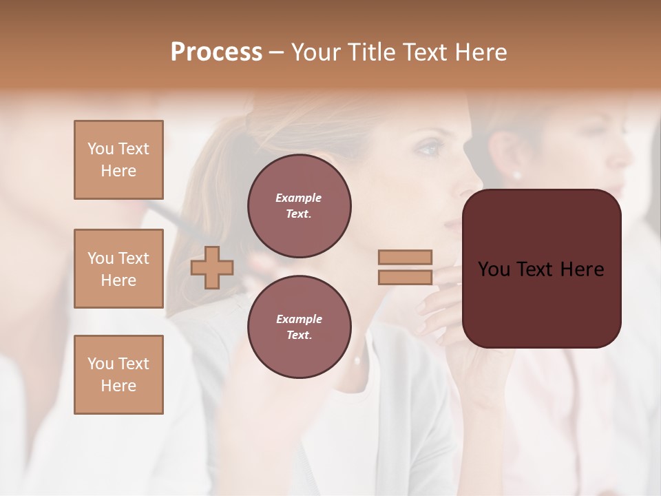 Father Tenderness Newborn PowerPoint Template