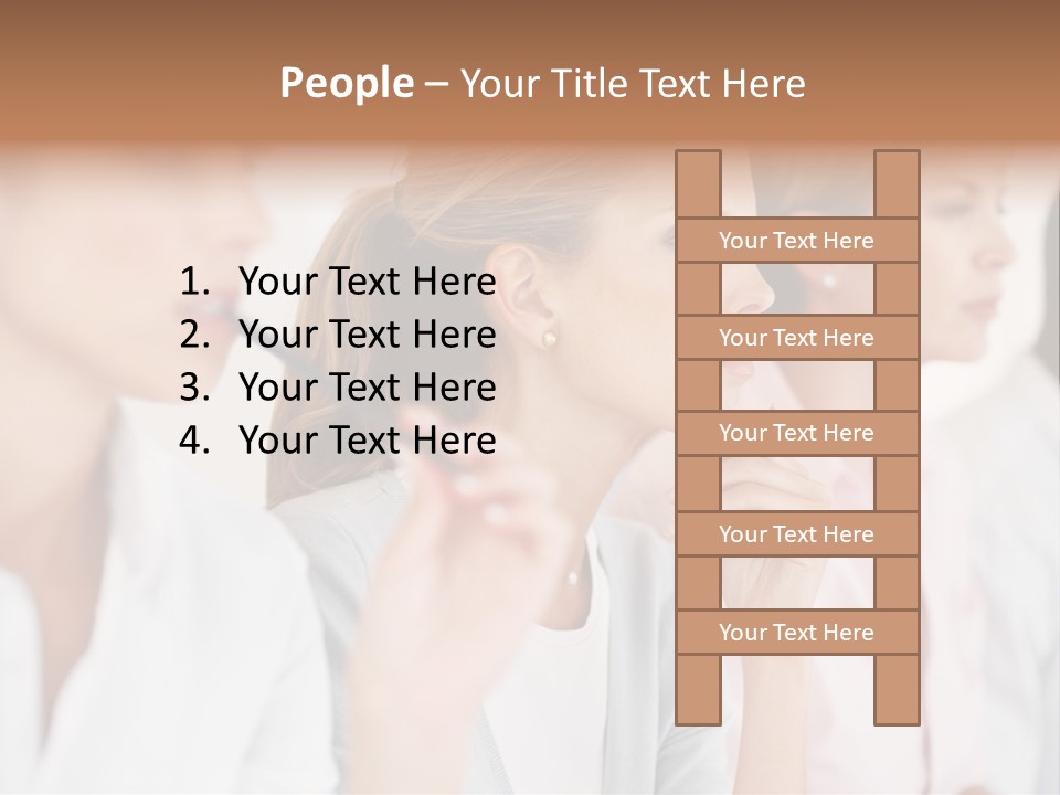 Father Tenderness Newborn PowerPoint Template