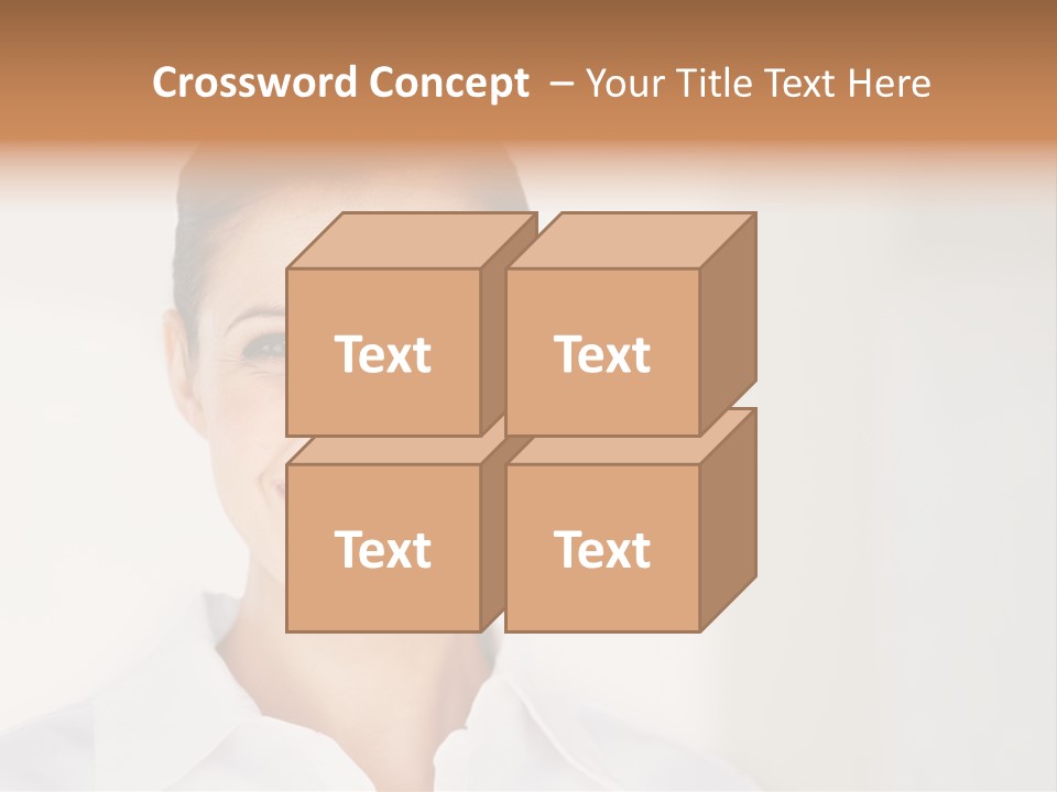 Person Headache White PowerPoint Template