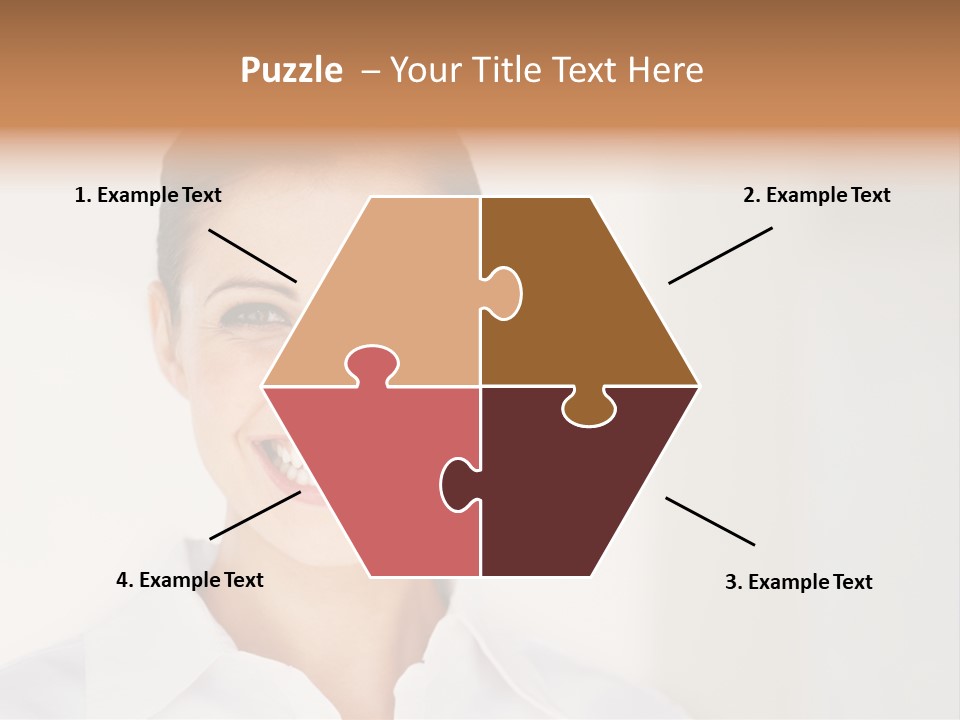 Person Headache White PowerPoint Template