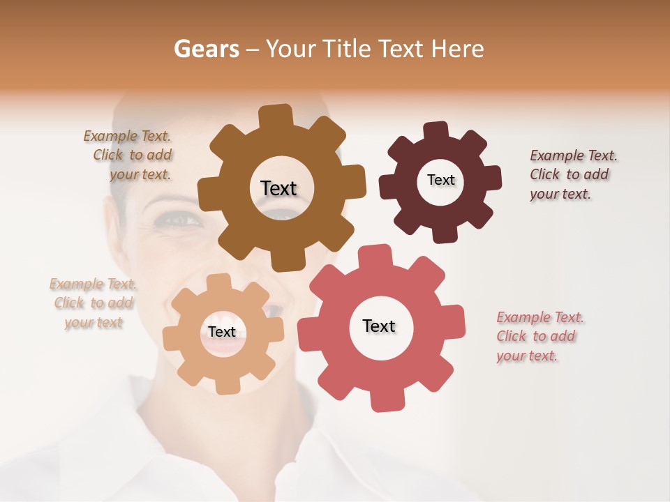 Person Headache White PowerPoint Template