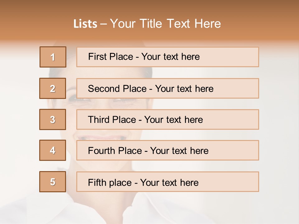 Person Headache White PowerPoint Template