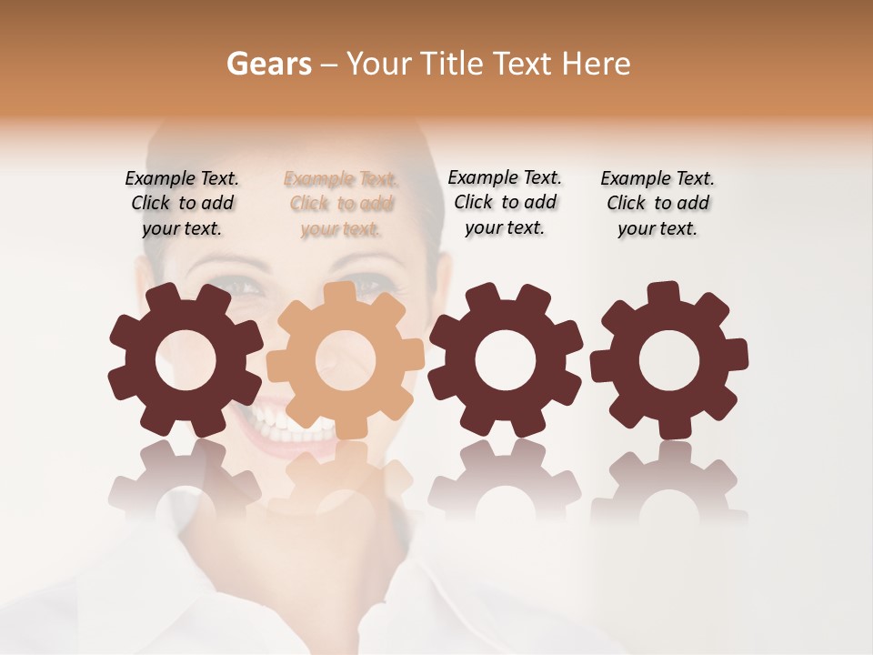 Person Headache White PowerPoint Template