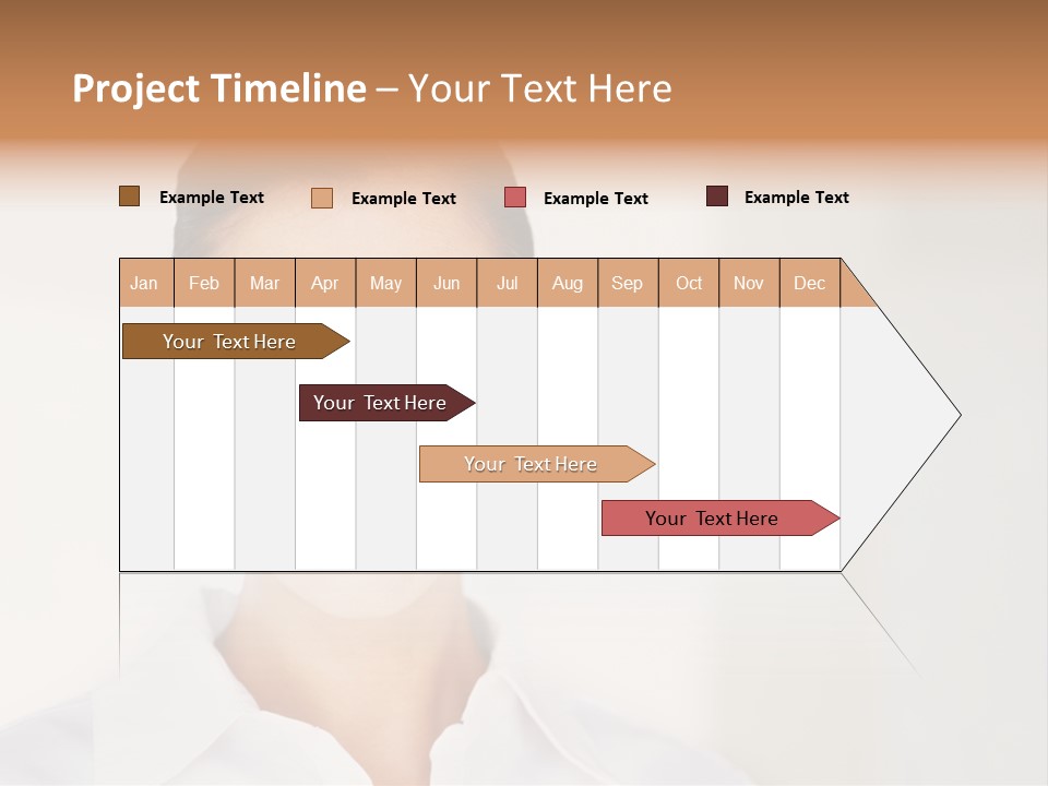 Person Headache White PowerPoint Template