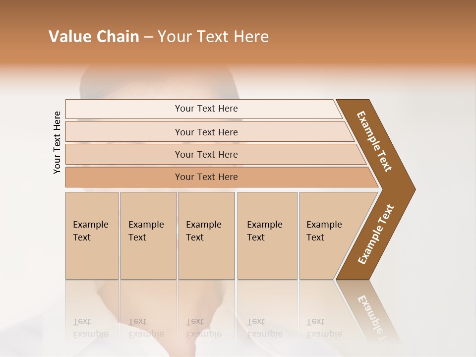 Person Headache White PowerPoint Template