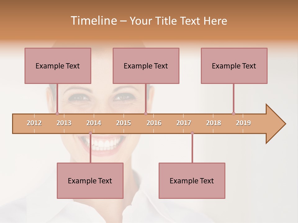 Person Headache White PowerPoint Template