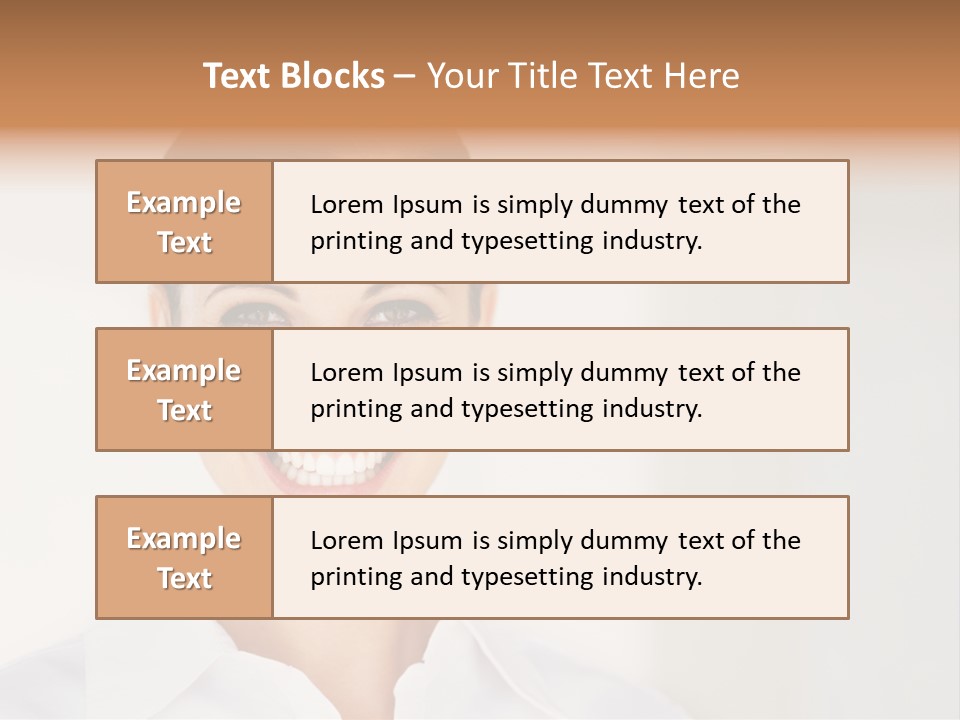 Person Headache White PowerPoint Template