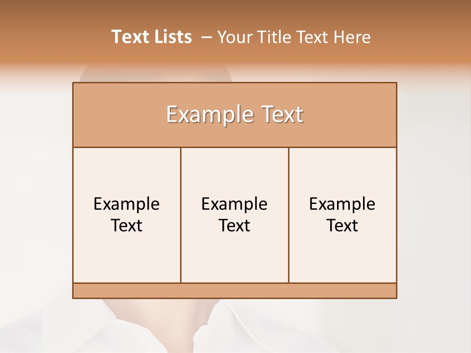 Person Headache White PowerPoint Template