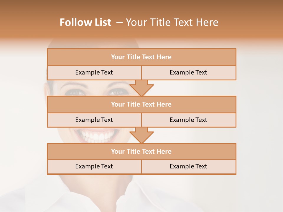 Person Headache White PowerPoint Template