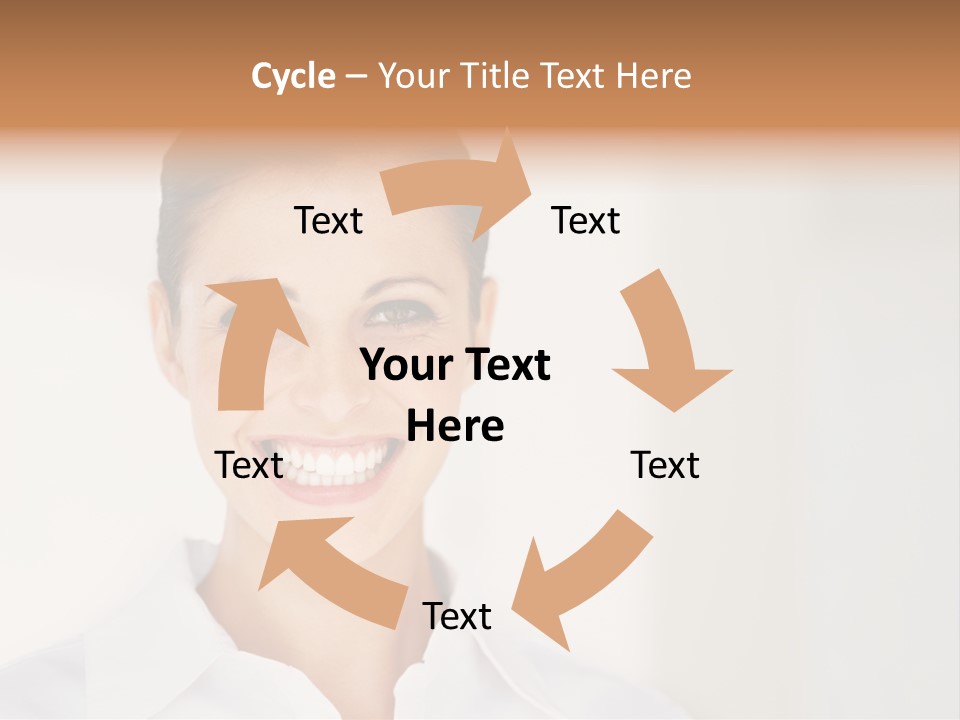 Person Headache White PowerPoint Template