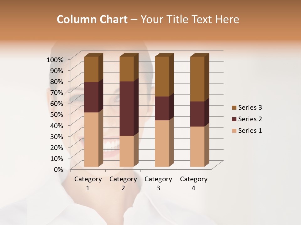 Person Headache White PowerPoint Template