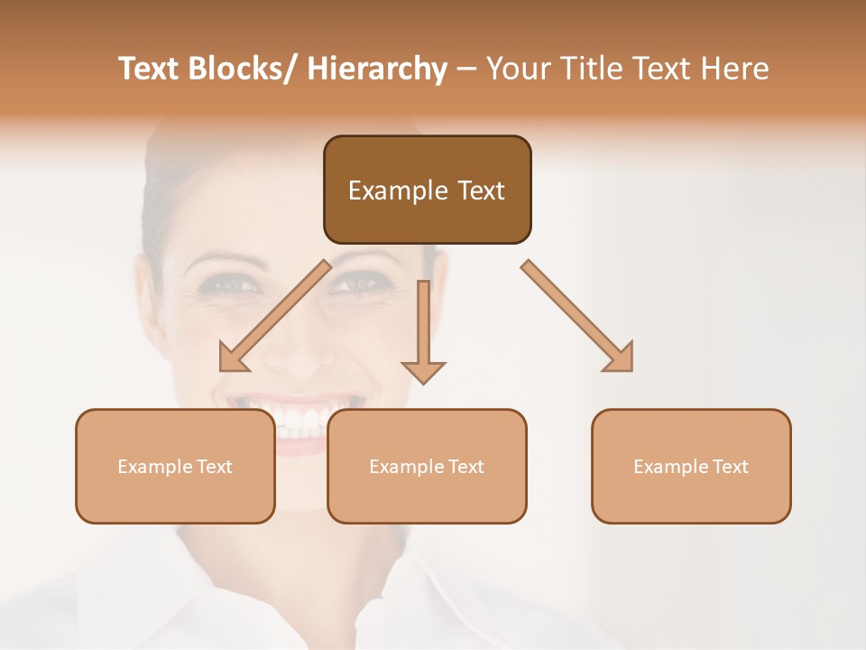 Person Headache White PowerPoint Template