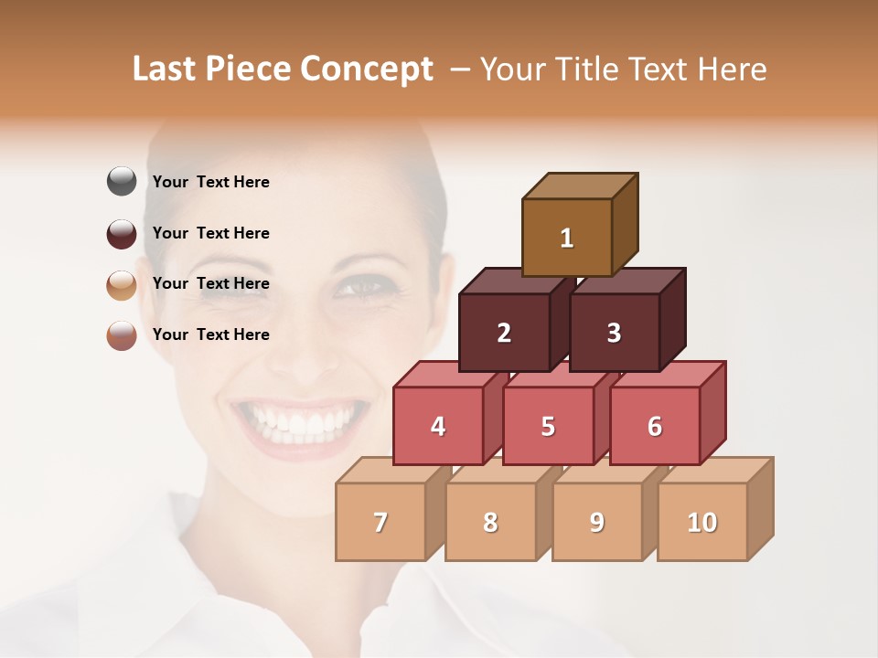 Person Headache White PowerPoint Template