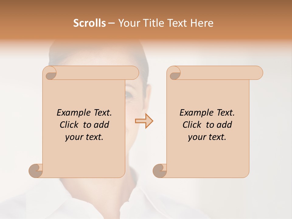 Person Headache White PowerPoint Template