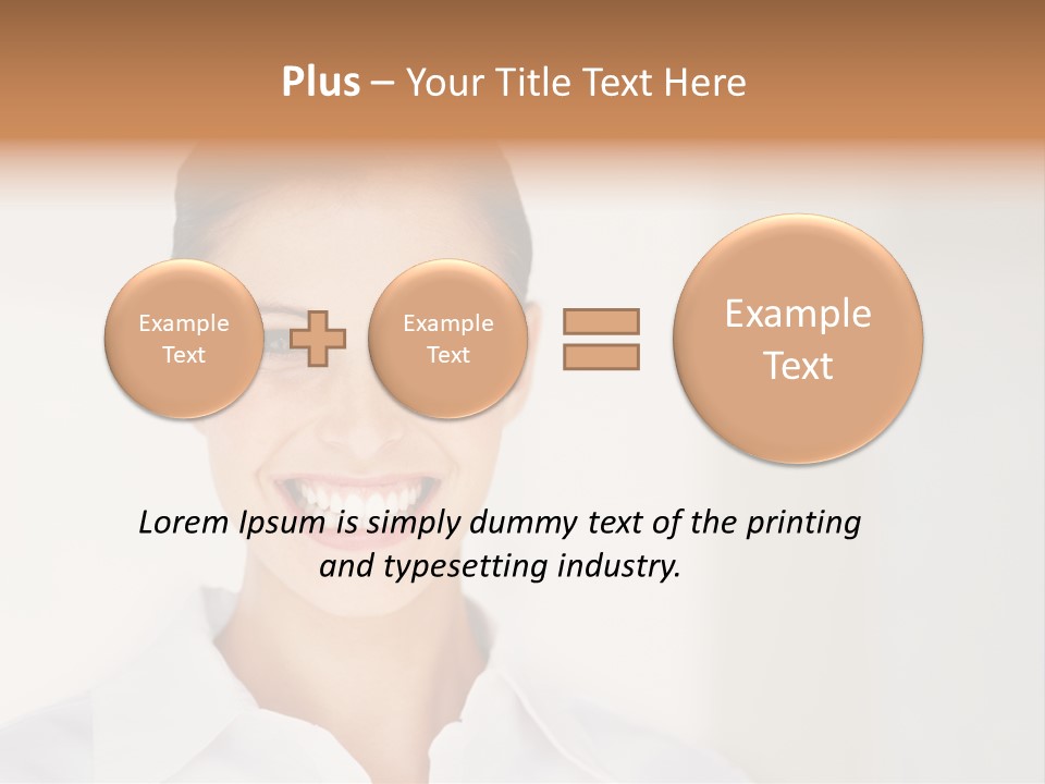Person Headache White PowerPoint Template