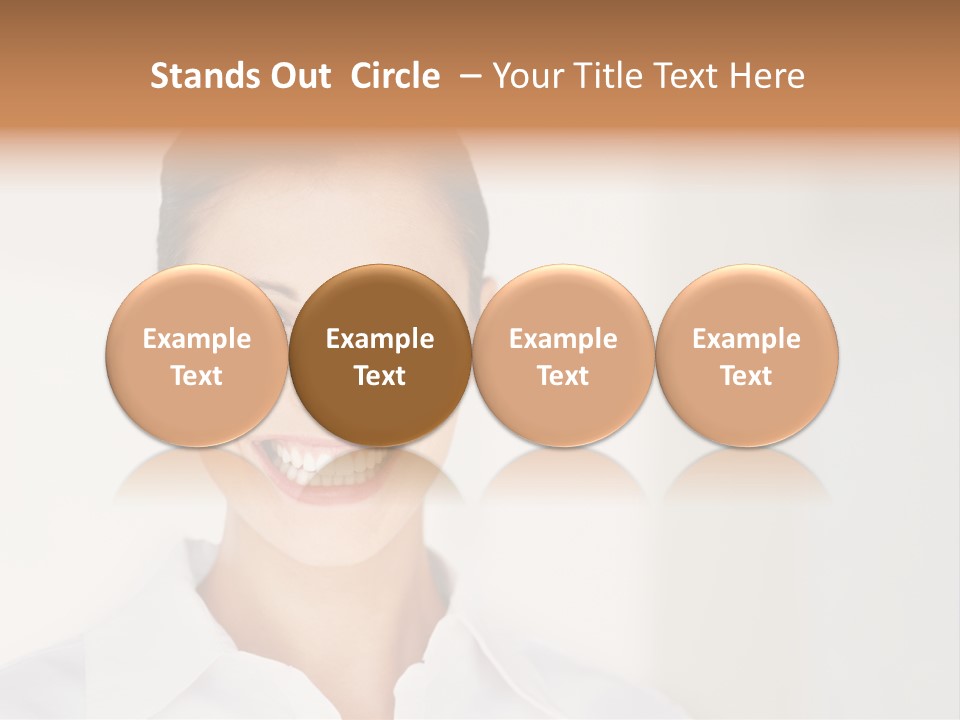 Person Headache White PowerPoint Template