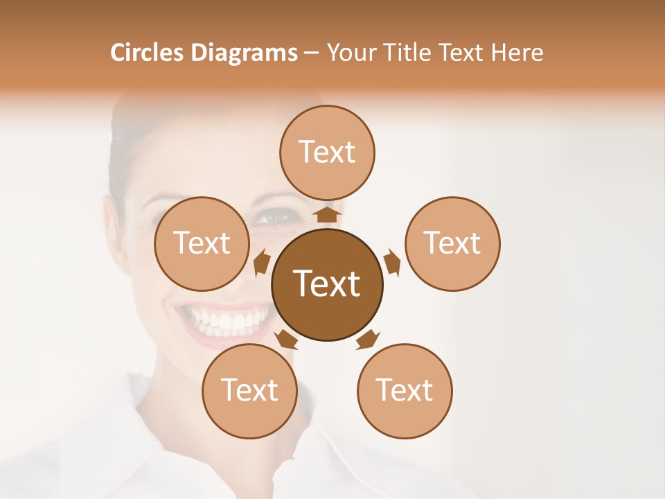 Person Headache White PowerPoint Template