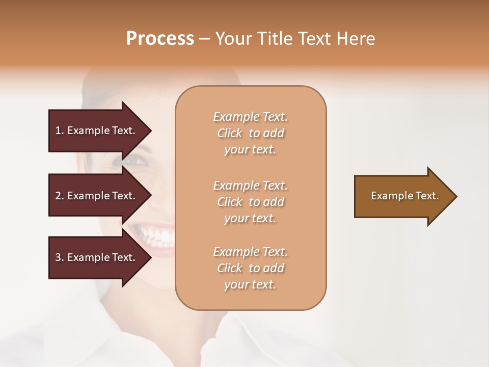 Person Headache White PowerPoint Template