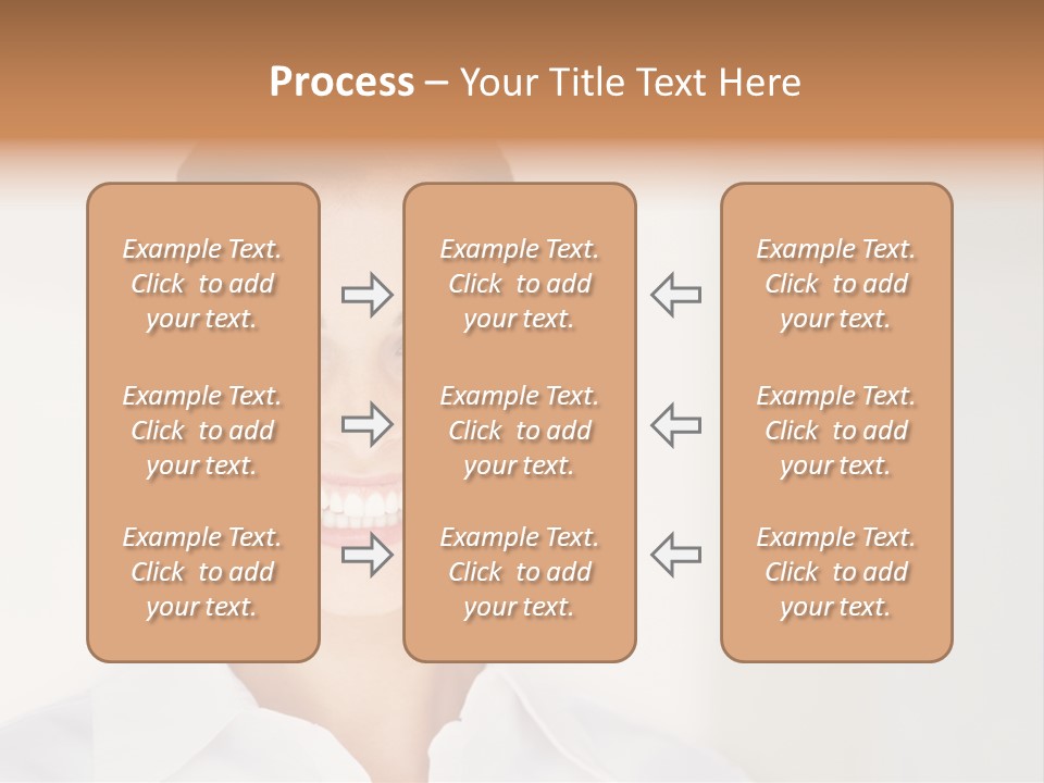 Person Headache White PowerPoint Template