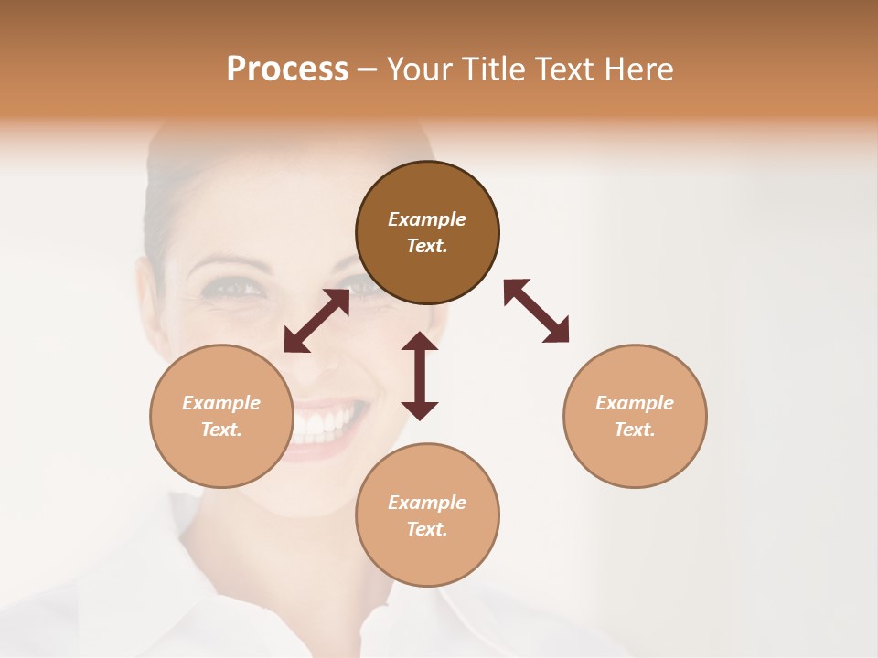 Person Headache White PowerPoint Template