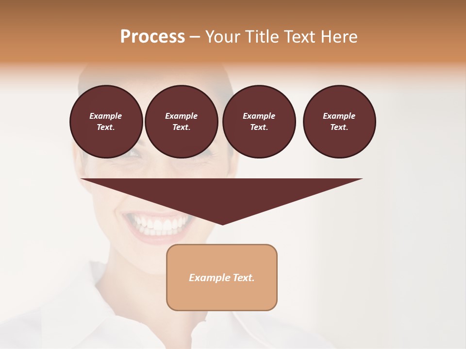 Person Headache White PowerPoint Template