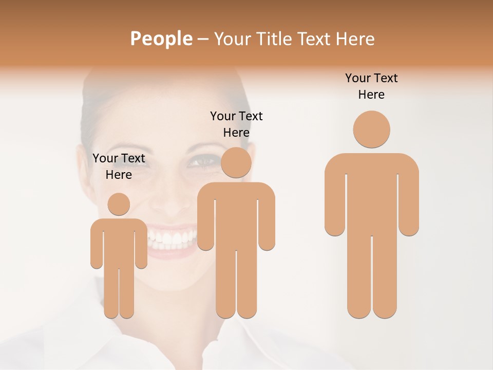 Person Headache White PowerPoint Template