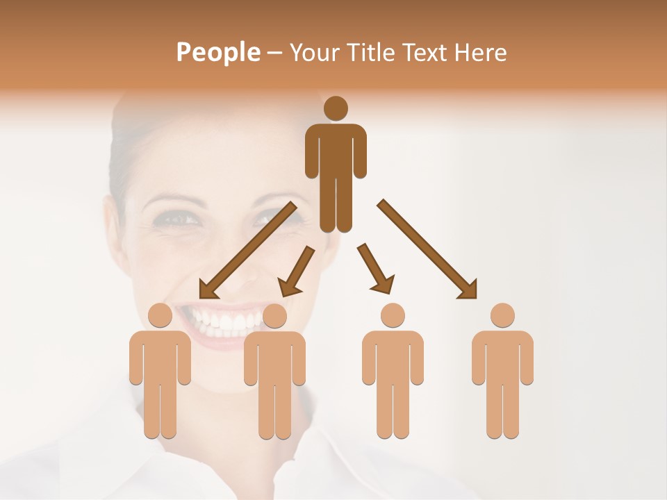 Person Headache White PowerPoint Template