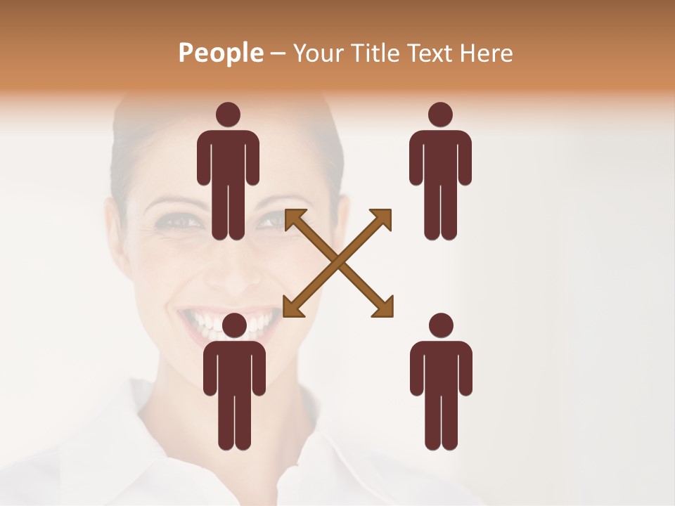 Person Headache White PowerPoint Template