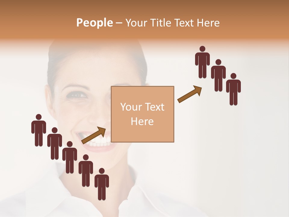 Person Headache White PowerPoint Template