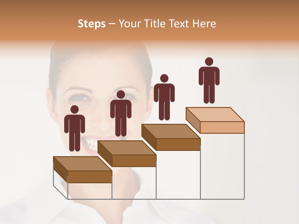 Person Headache White PowerPoint Template