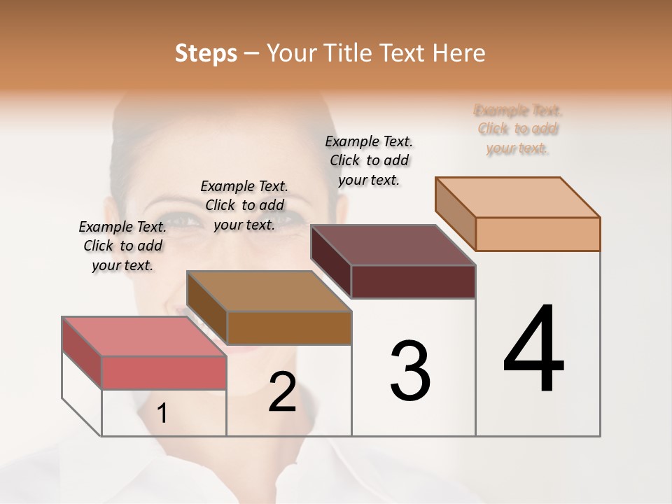 Person Headache White PowerPoint Template