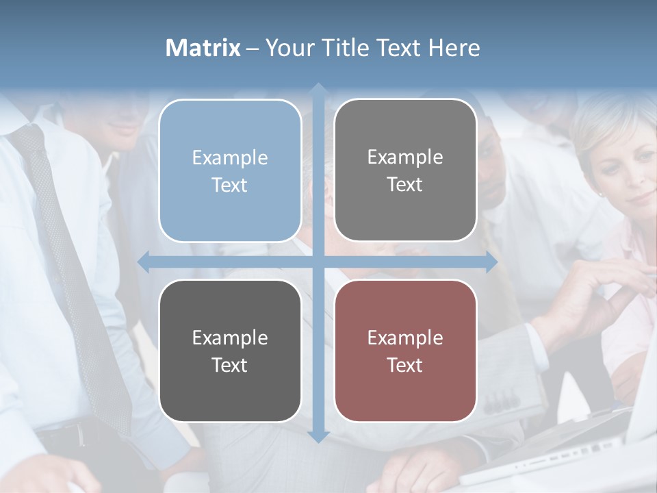 Vertical Expressing Isolated PowerPoint Template