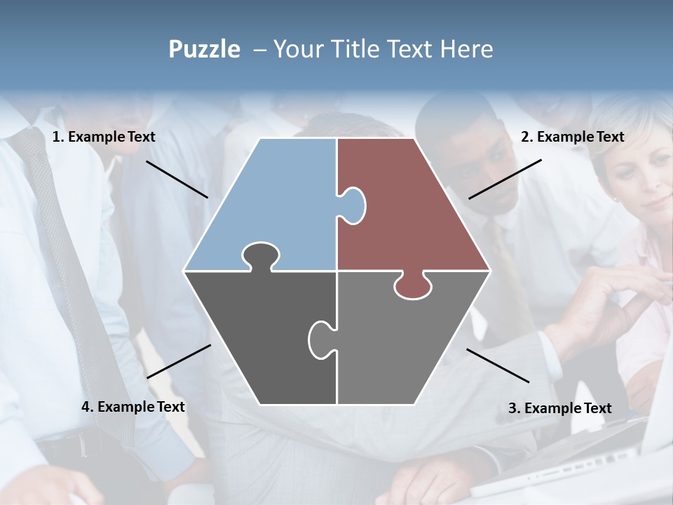 Vertical Expressing Isolated PowerPoint Template