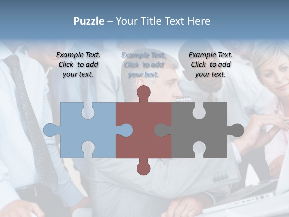 Vertical Expressing Isolated PowerPoint Template