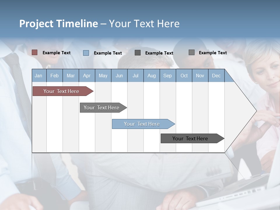 Vertical Expressing Isolated PowerPoint Template