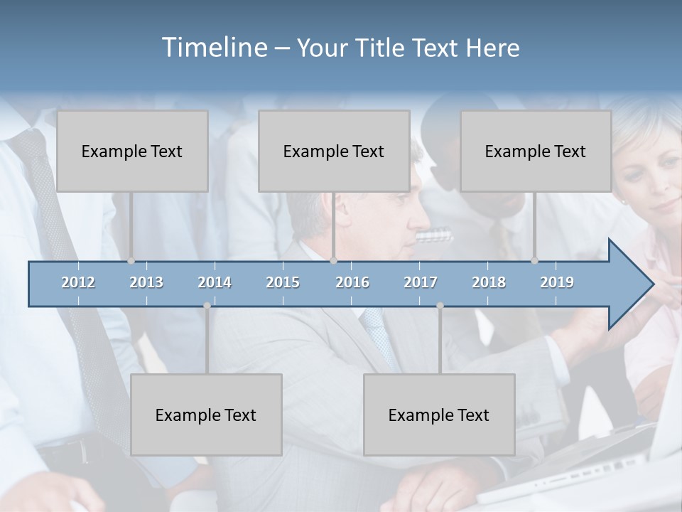 Vertical Expressing Isolated PowerPoint Template