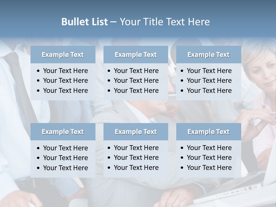 Vertical Expressing Isolated PowerPoint Template