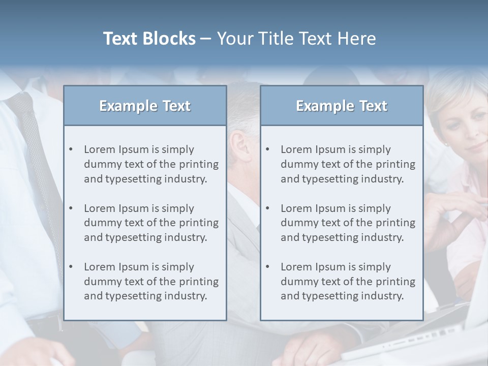 Vertical Expressing Isolated PowerPoint Template