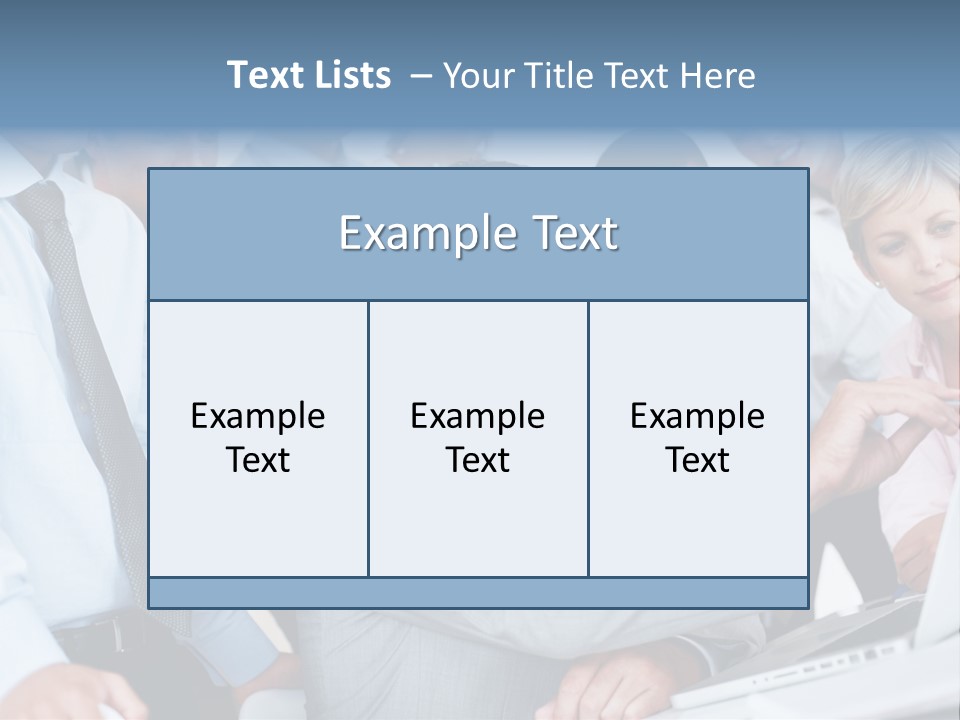 Vertical Expressing Isolated PowerPoint Template