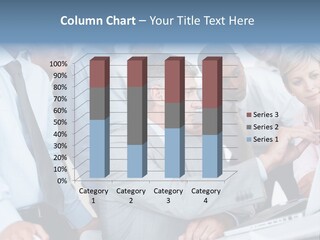 Vertical Expressing Isolated PowerPoint Template