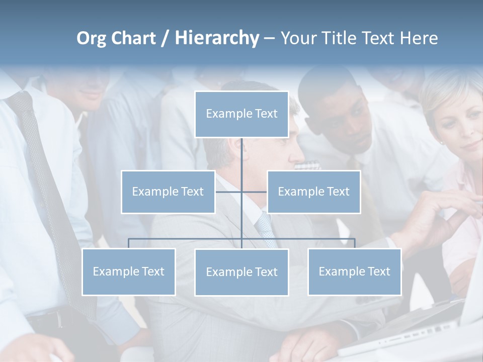 Vertical Expressing Isolated PowerPoint Template