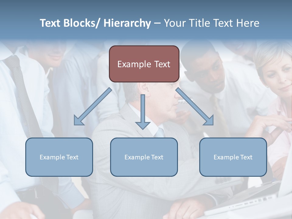 Vertical Expressing Isolated PowerPoint Template