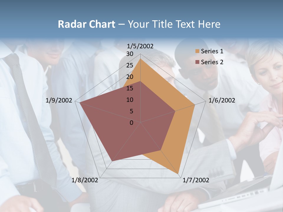 Vertical Expressing Isolated PowerPoint Template