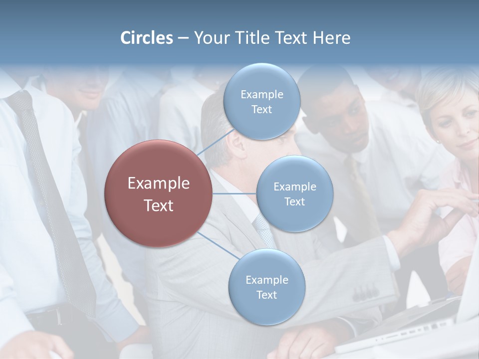 Vertical Expressing Isolated PowerPoint Template